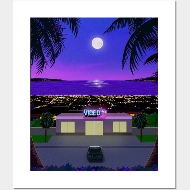 Video Store Nostalgia Wall Art by Artful Vista